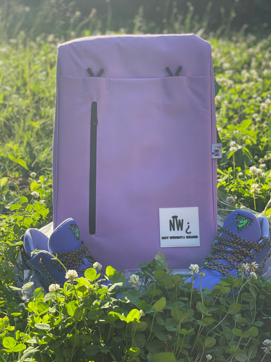 Sneaker Travel Backpack II: Purple