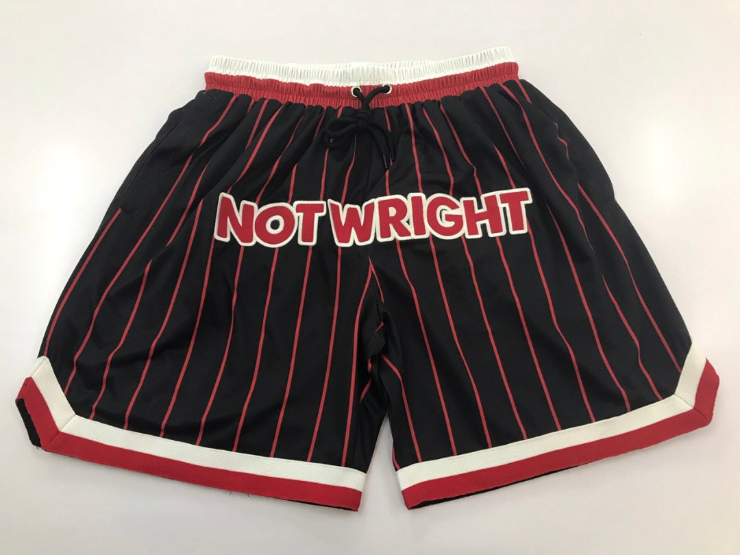 Notwrightbrand: Authentic Shorts (Bulls)